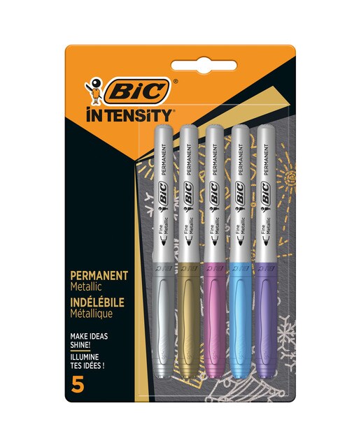 Pack de 5 marcadores permanentes Marking Metallic 4