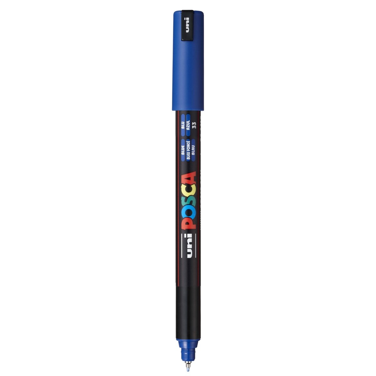 Marcador de Pintura Base Uni Posca de Água 0,4 Mm Azul Azul-2