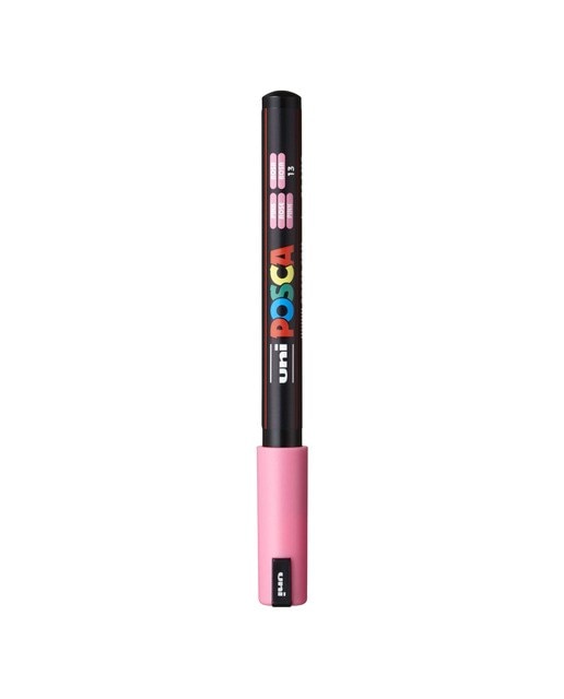 Marcador de Pintura Base Uni Posca de Água 0,4 Mm Rosa Rosa-1