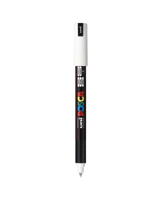 Imagem 0 de Marcador de Pintura Base Uni Posca de Água 0,4 Mm Branco