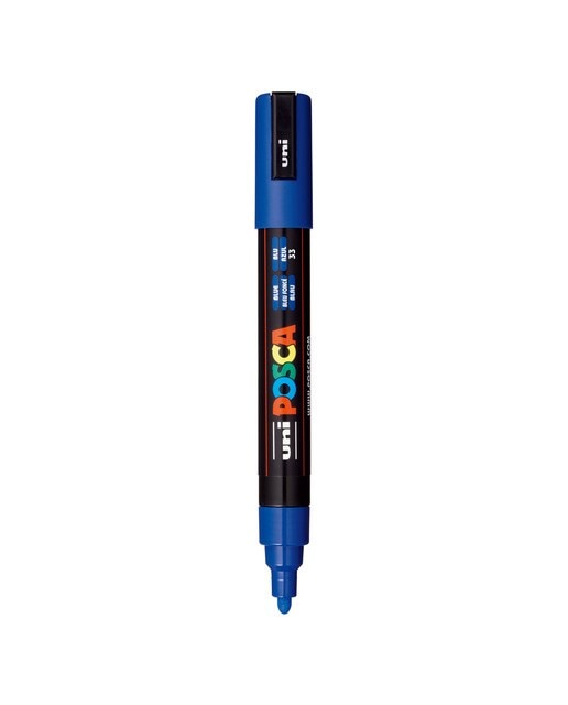 Imagem 0 de Marcador de Pintura Base Uni Posca de Água 1,8-2,5 Mm Azul