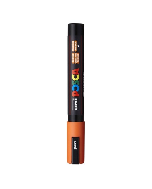 Marcador de Pintura Base Uni Posca de Água 1,8-2,5 Mm Laranja Laranja-1