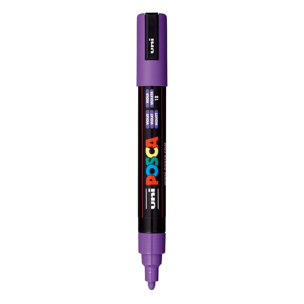 Marcador de Pintura Base Uni Posca de Água 1,8-2,5 Mm Violeta Violeta-2