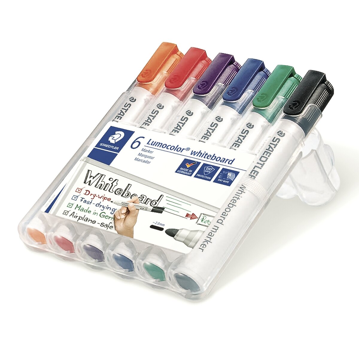 6 Marcadores Staedtler Lumocolor de Quadro Branco 2