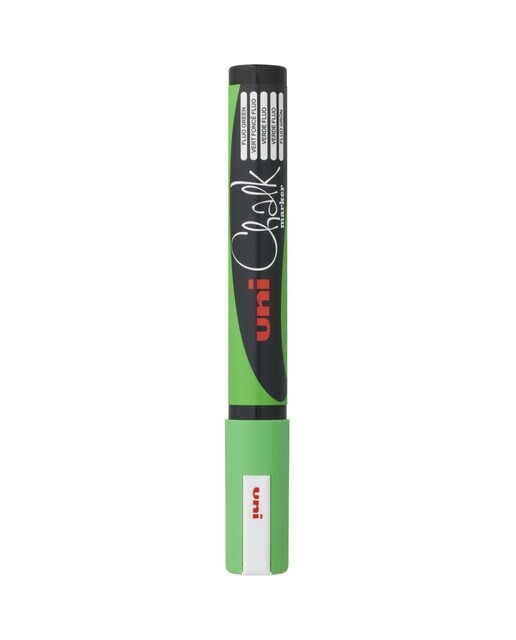 Marcador de Giz Líquido Uni Chalk 1,8-2,5 mm Verde Verde-1