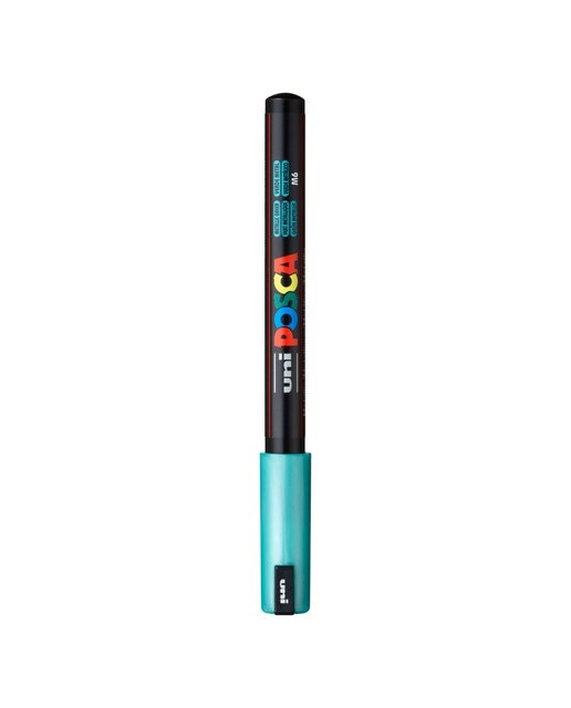 Imagem 0 de Uni Posca Marcador de Pintura Base de Água 0,4 mm Verde Metálico