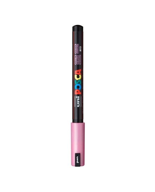 Imagem 0 de Uni Posca Marcador de Pintura Base de Água 0,4 mm Rosa Metálico
