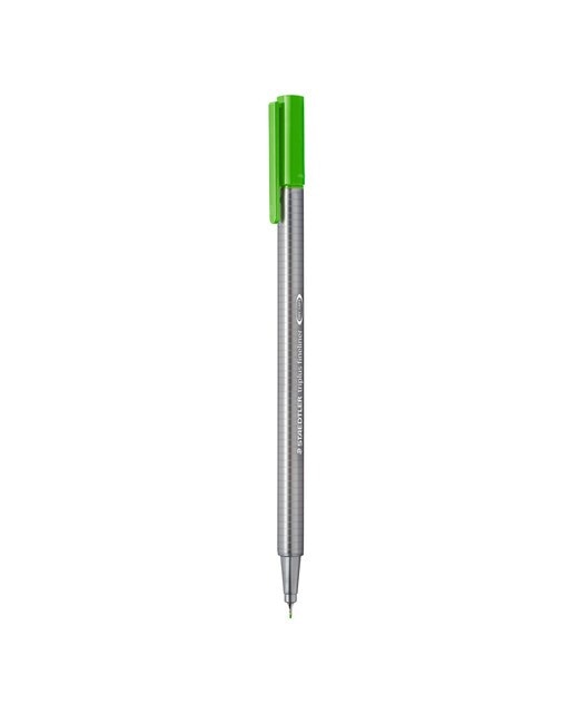 Marcador Triplus Broadliner Staedtler Verde-claro Verde-1