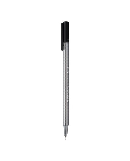 Marcador Triplus Broadliner Staedtler Preto Preto-1