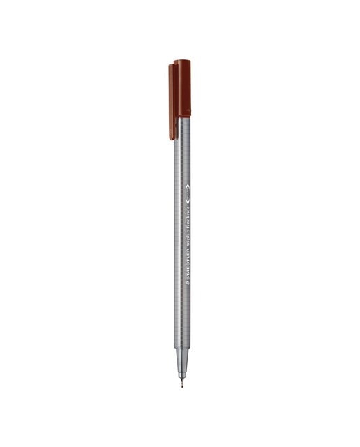 Marcador Triplus Broadliner Staedtler Pardo Van Dyck Pardo-1