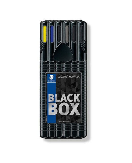 Conjunto de produtos de escrita 6 Black Office 1
