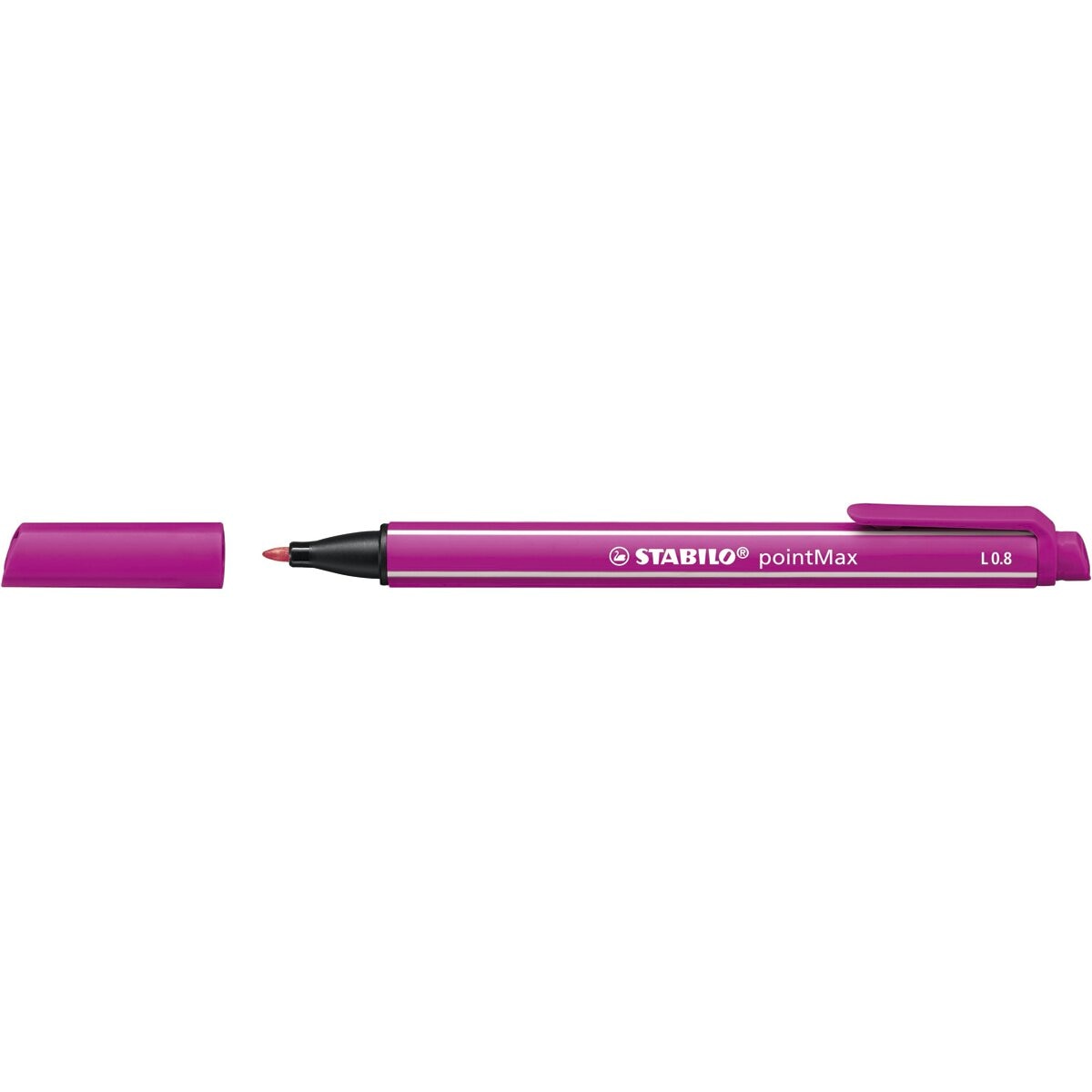 Rotulador Escritura STABILO pointMax Rosa Bebé-2