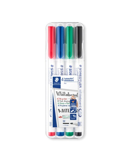 Pack com 4 Marcadores de Quadro Branco - Multicolor Multicolor-1