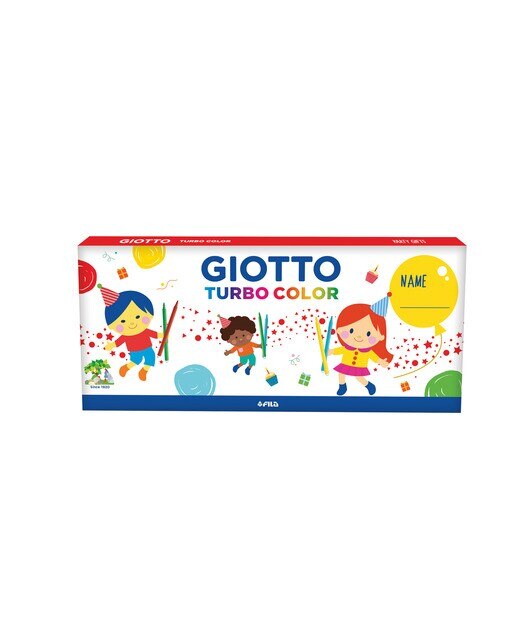 Expositor 10 sets rotuladores Turbo Color Party Set Giotto 2