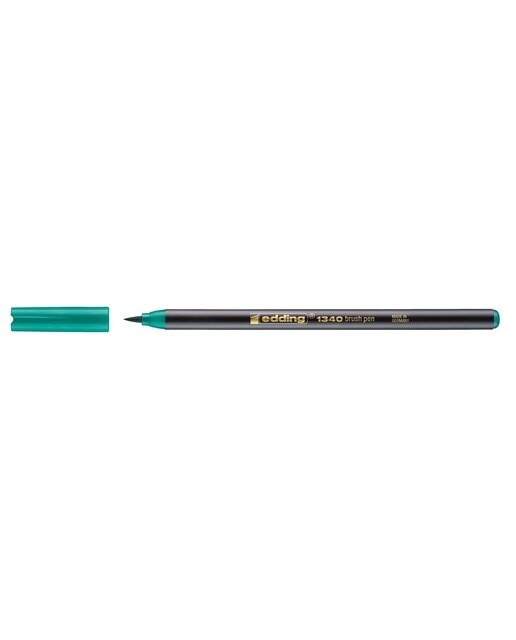 Rotulador punta de pincel Edding 1340 grosor 1-3 mm Edding Verde-2