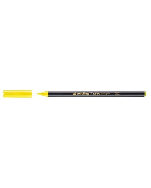 Rotulador punta de pincel Edding 1340 grosor 1-3 mm Edding Amarillo-2