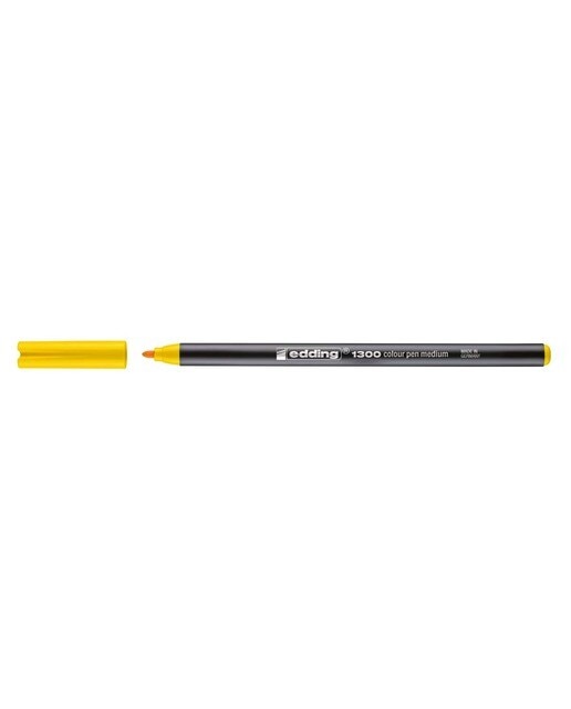 Rotulador de fibra Edding 1300 grosor 2 mm acuarelable Edding Amarillo-2