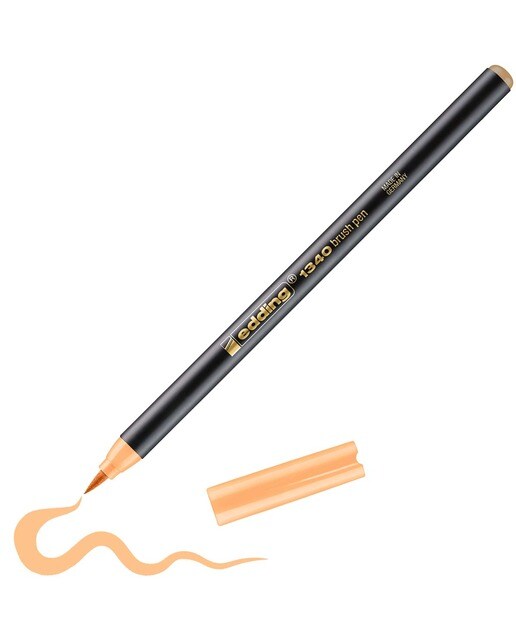 Rotulador punta de pincel Edding 1340 grosor 1-3 mm Edding Naranja claro-3
