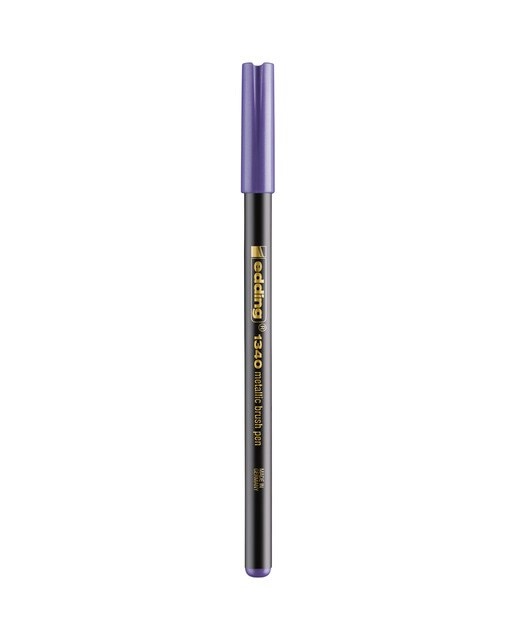 Caneta de Feltro Ponta Pincel 1340 - Violeta Metálico Violeta-1