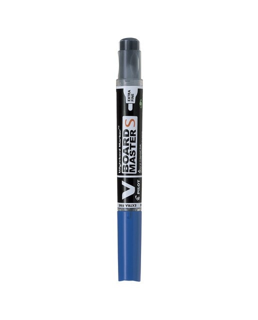 Caneta de Feltro para Lousa Branca Recarregável de Ponta Fina W-Board Master S - Azul Azul-2