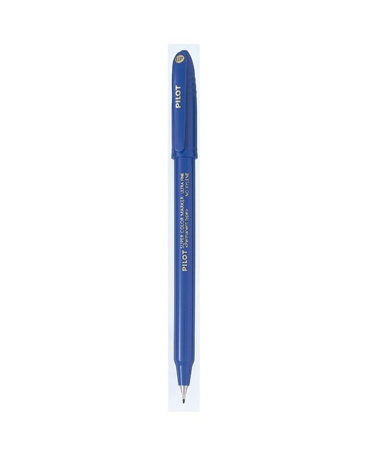Marcador Permanente com Ponta Extrafina SCA-UF - Azul Azul-1