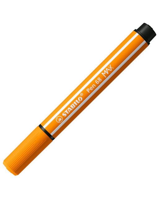 Imagem 0 de Caneta de Feltro de Ponta Biselada Pen 68 MAX - Cinzento-Médio