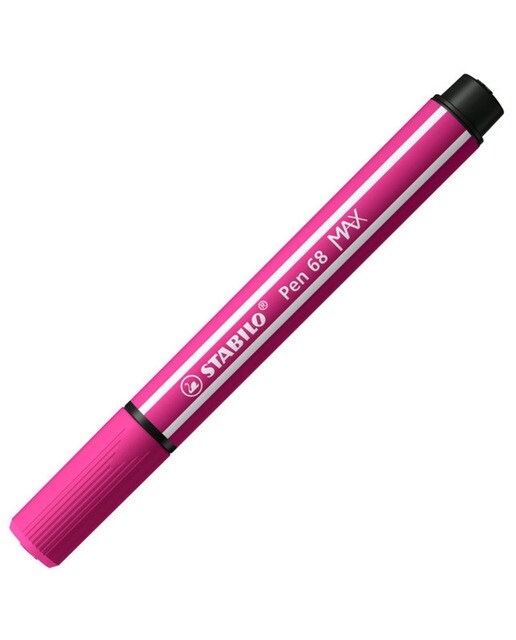 Imagem 0 de Caneta de Feltro de Ponta Biselada Pen 68 MAX - Cinzento-Médio