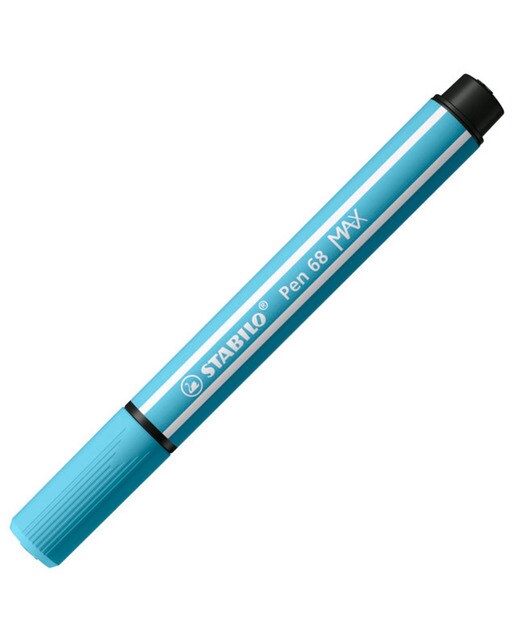 Imagem 0 de Caneta de Feltro de Ponta Biselada Pen 68 MAX - Cinzento-Médio