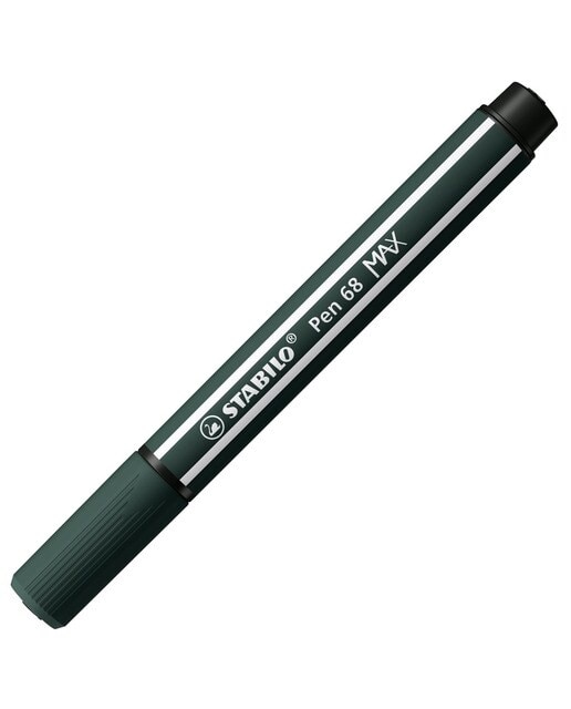 Marcador de Ponta Dupla Pen 68 MAX STABILO verde tierra Verde-1