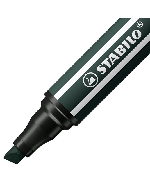 Marcador de Ponta Dupla Pen 68 MAX STABILO verde tierra Verde-3