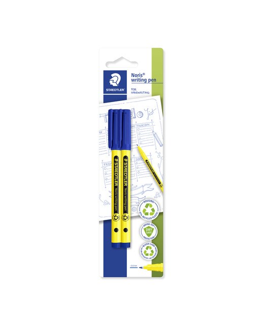 Marcador de escrita Staedtler Noris azul 1