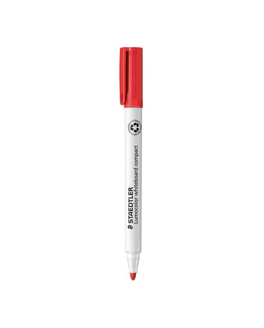 Marcadores Staedtler lumocolour whiteoard da mesma cor Vermelho-1