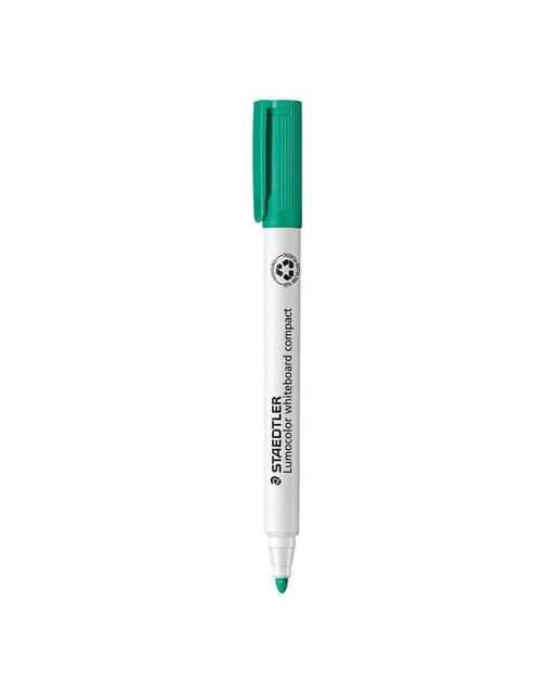 Marcadores Staedtler lumocolour whiteoard da mesma cor Verde-1