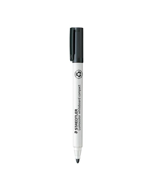 Marcadores Staedtler lumocolour whiteoard da mesma cor Preto-1