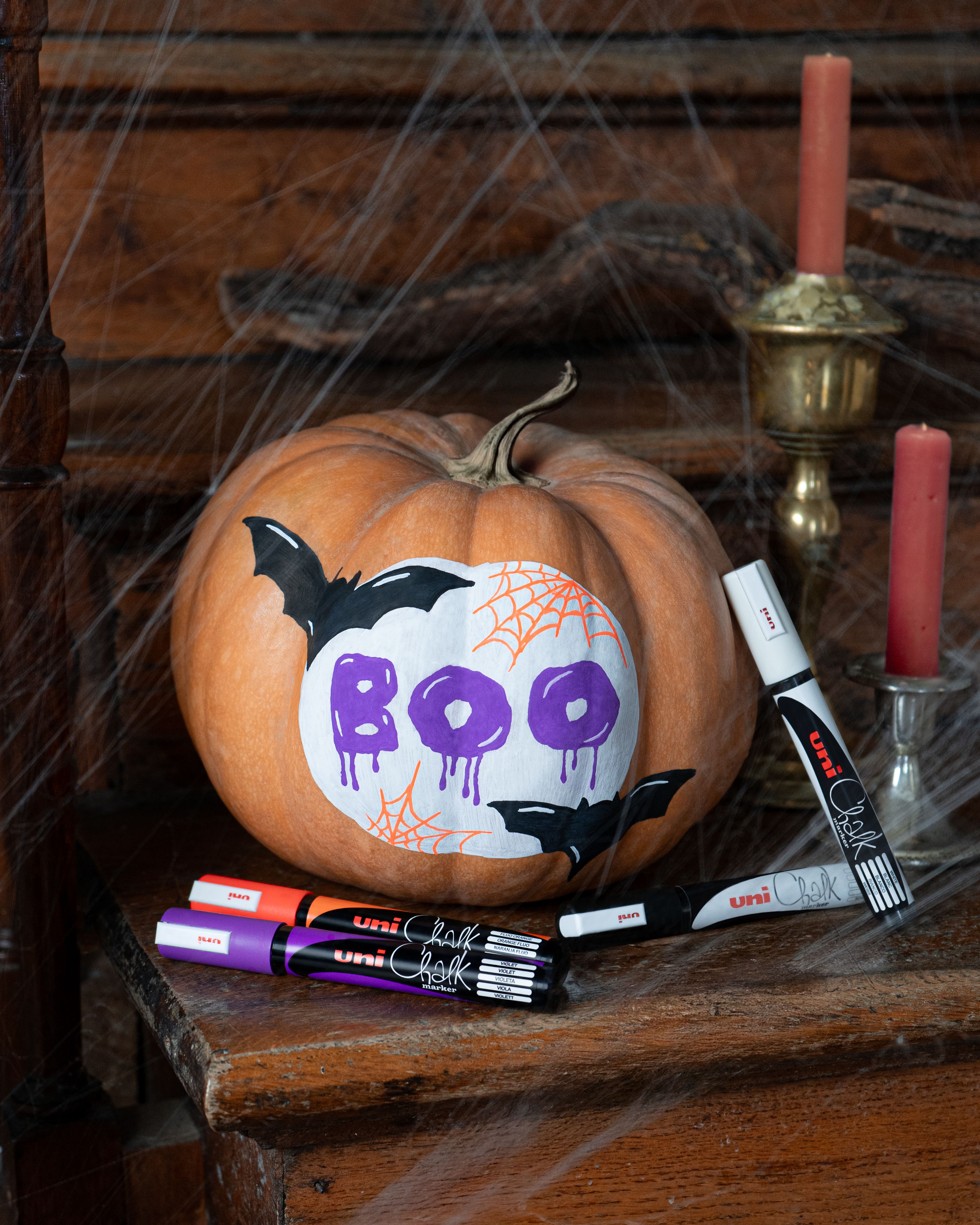 Marcadores tiza líquida 1,8 - 2,5 mm Chalk set Halloween 4P Multicolor-4