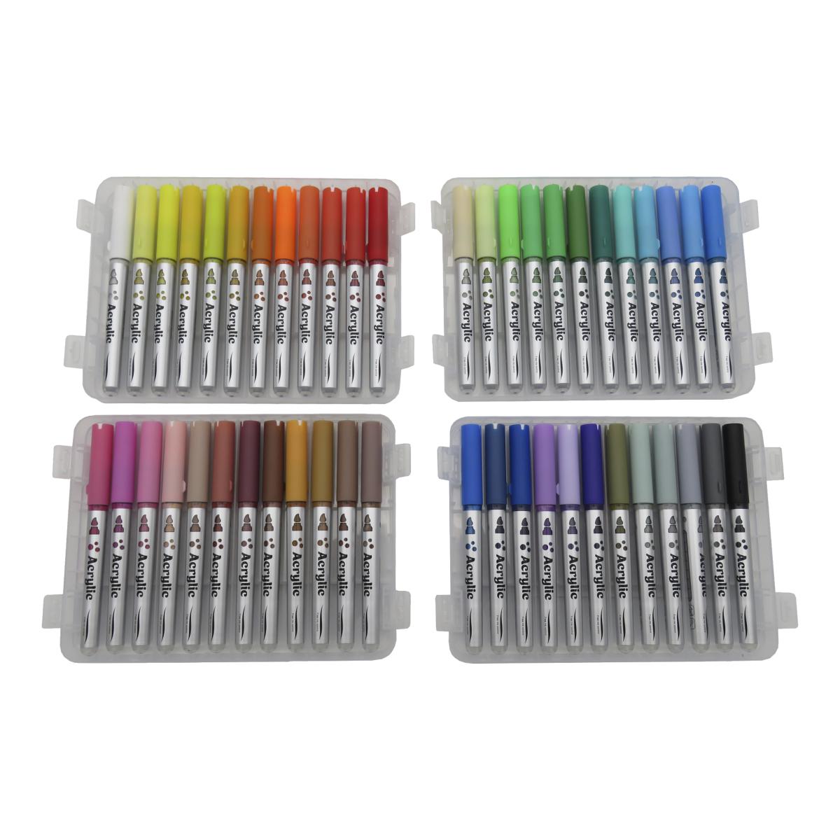 Rotuladores acrilicos en pack de 48 unidades exclusivos El Corte Ingles CyP Brands multicolor Multicolor-5