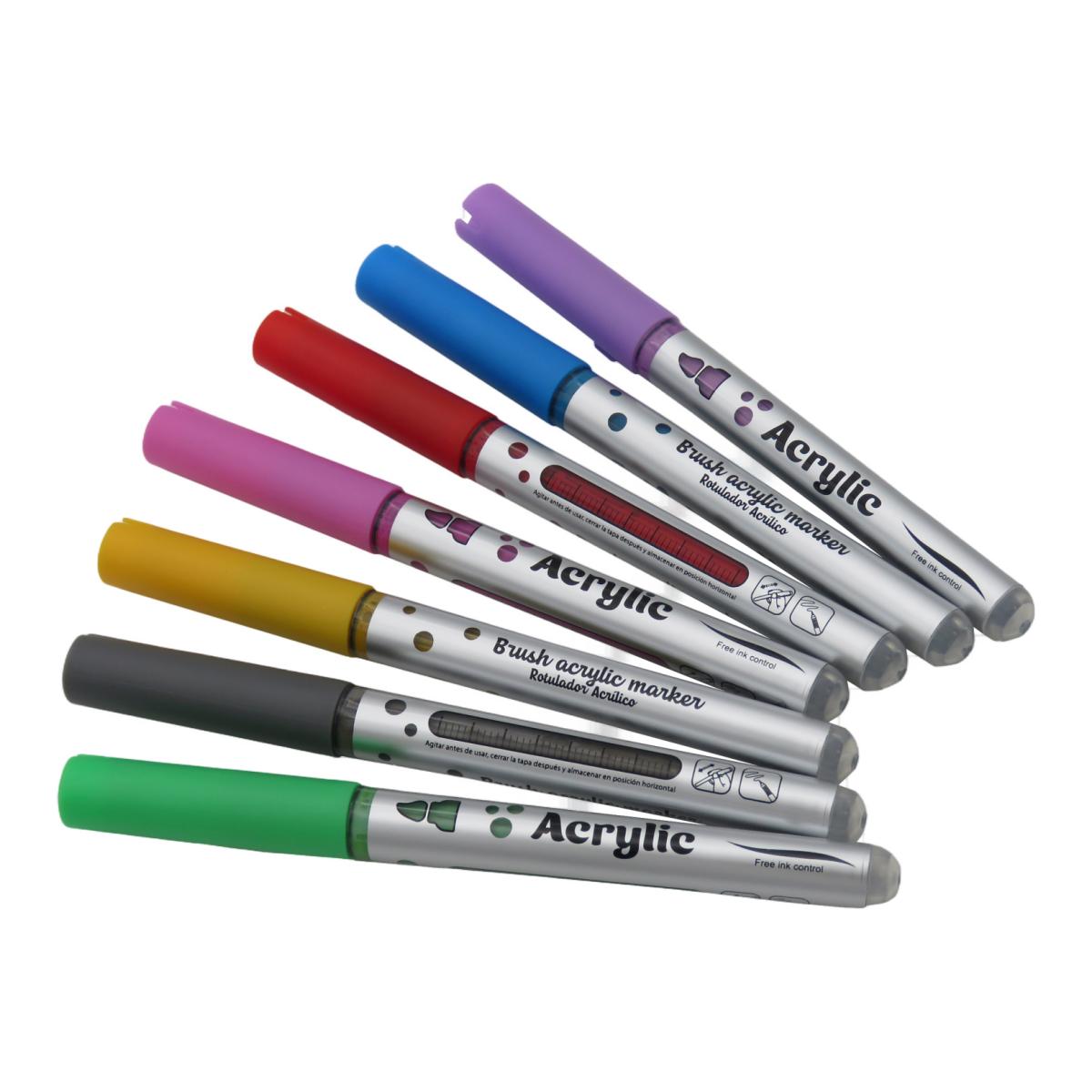 Rotuladores acrilicos en pack de 48 unidades exclusivos El Corte Ingles CyP Brands multicolor Multicolor-6