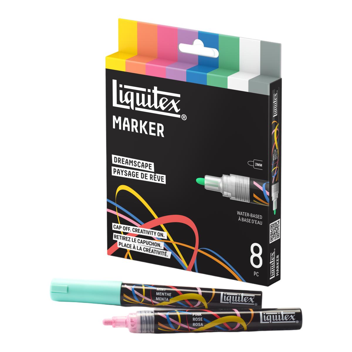Conjunto de 8 Marcadores Acrílicos Liquitex 2mm - Paisagem 2