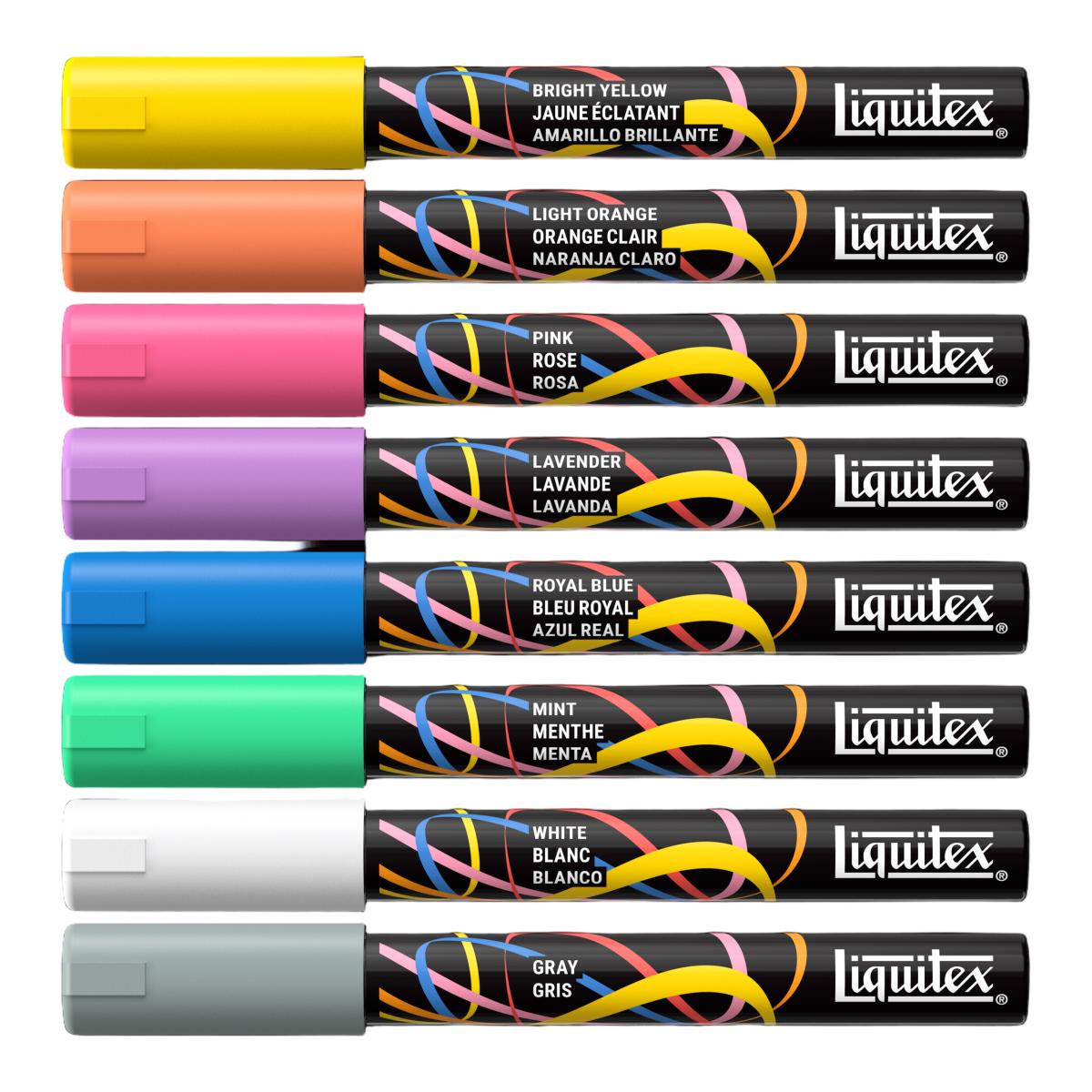 Conjunto de 8 Marcadores Acrílicos Liquitex 2mm - Paisagem 4