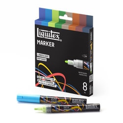 Imagen 0 de Set 8 rotuladores acrílicos Liquitex 2mm paisaje