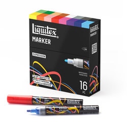 Imagen 0 de Set 16 rotuladores acrílicos Liquitex 2mm básico