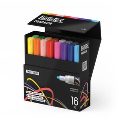 Set 16 rotuladores acrílicos Liquitex 2mm básico 4