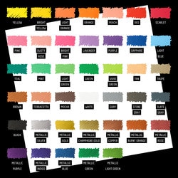 Conjunto 40 Marcadores Acrílicos Liquitex 2mm - Rádical 7