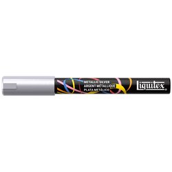 Imagen 0 de Rotulador acrílico 2mm Liquitex plata metálico