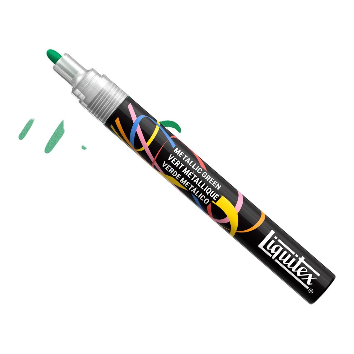 Marcador Acrílico 2mm Liquitex - Verde Metálico 3