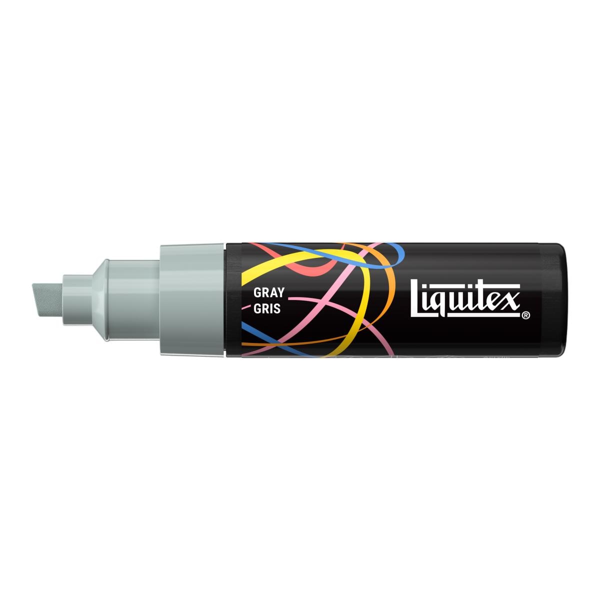 Rotulador acrílico 8mm Liquitex gris 2