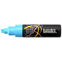 Rotulador acrílico 8mm Liquitex azul claro 3