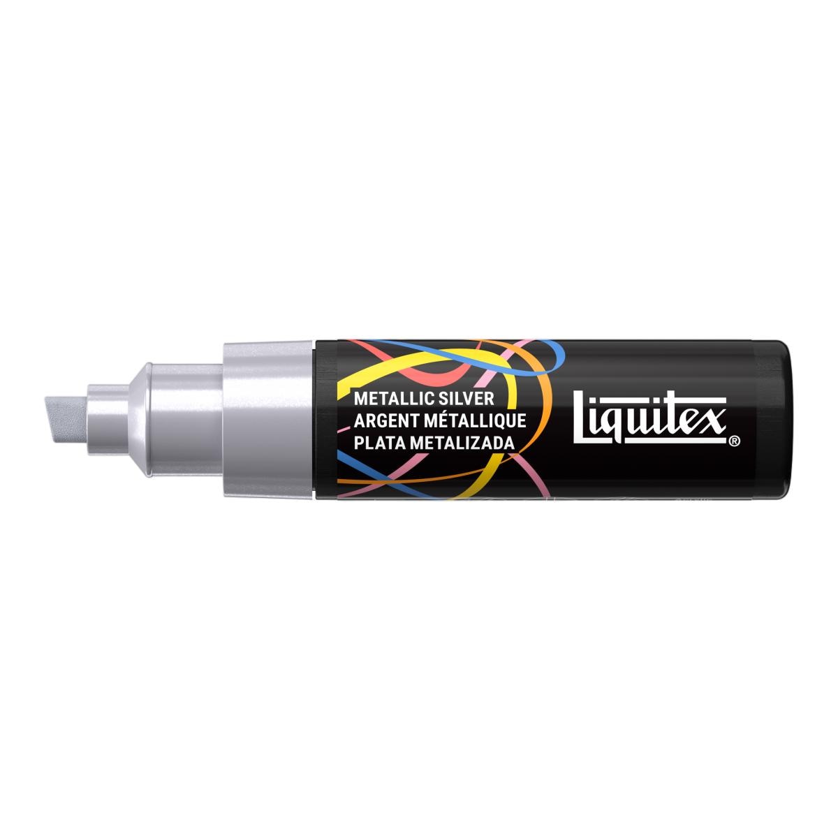 Marcador Acrílico 8mm Liquitex - Prateado Metálico 2