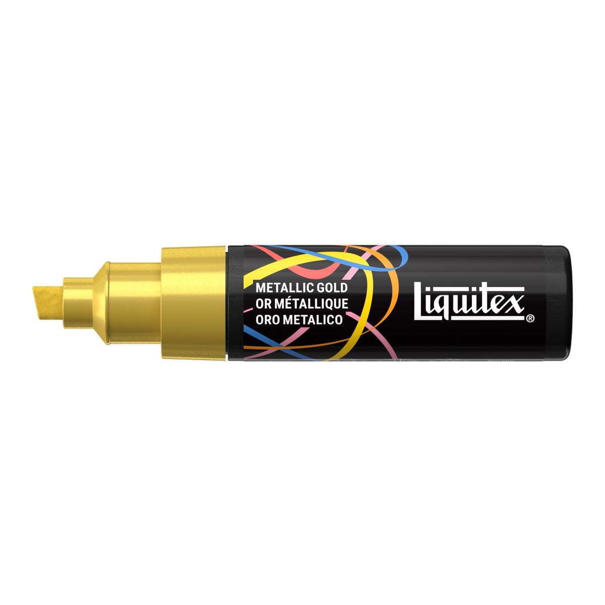 Marcador Acrílico 8mm Liquitex - Dourado Metálico 2