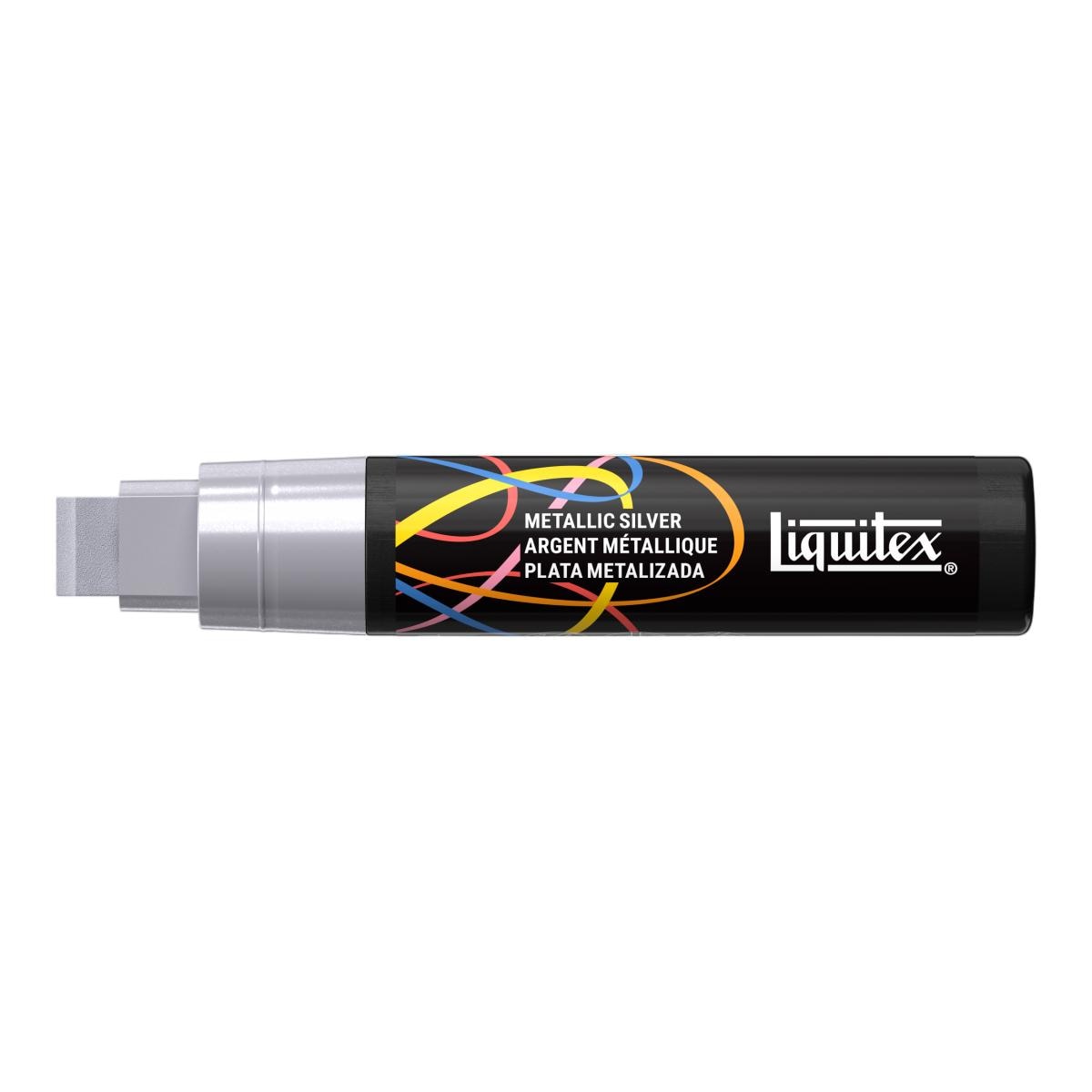 Marcador Acrílico 15mm Liquitex - Prateado Metálico 2